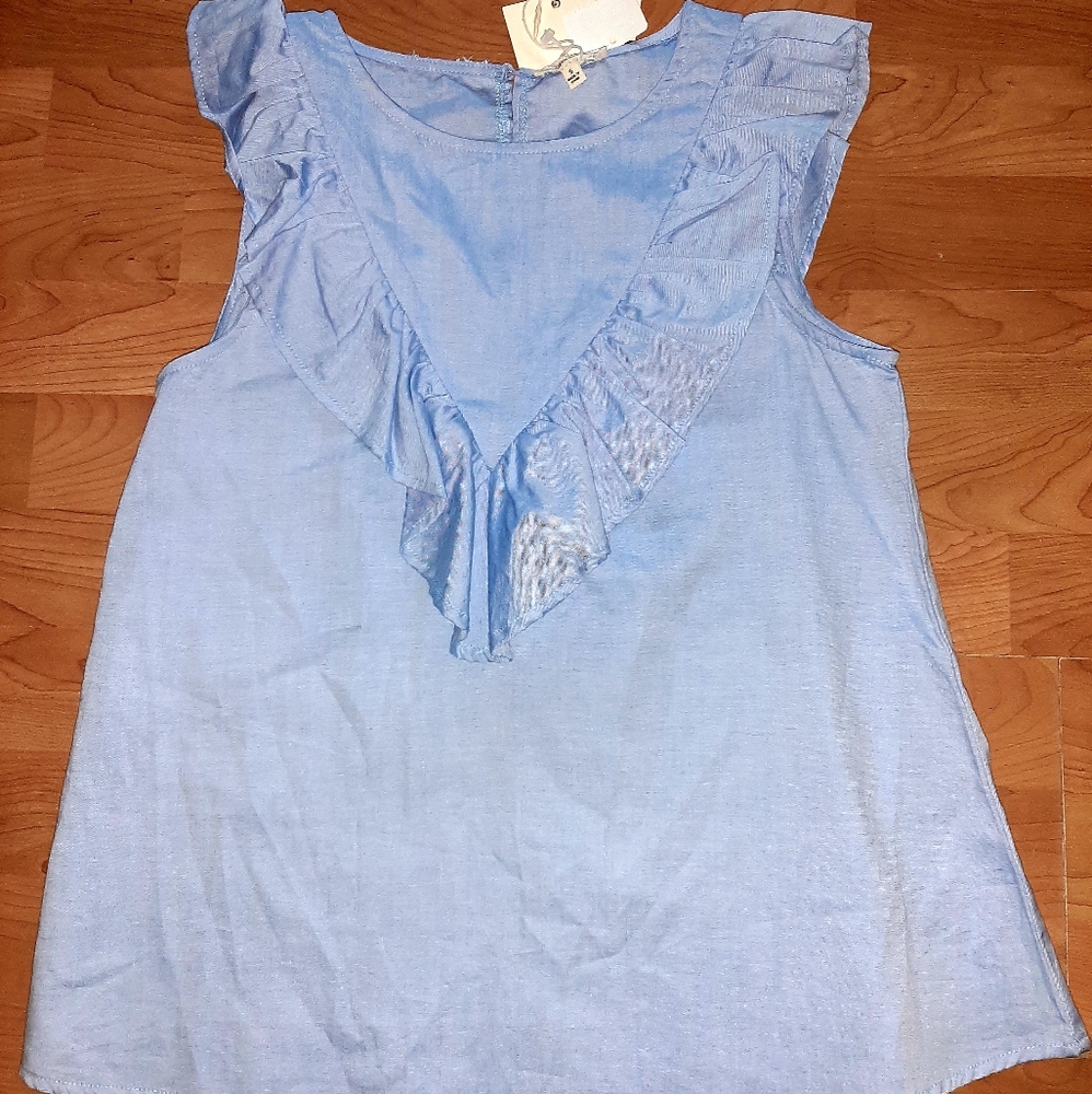 Oh abigail boutique small blue top